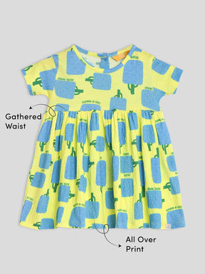 Growing Together Cotton A-Line Dress