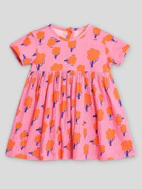 Bloom Tales Cotton A-Line Dress