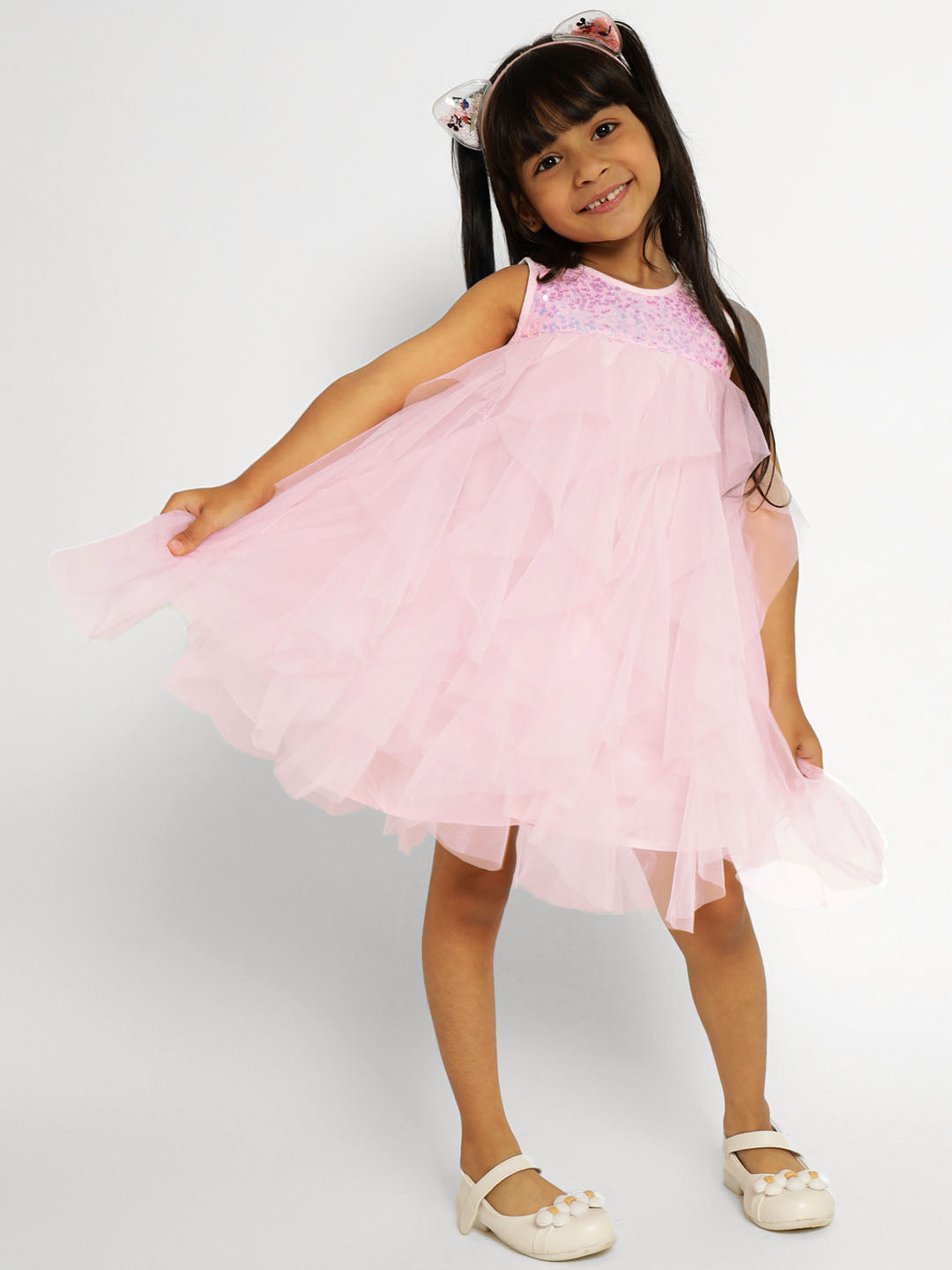 Princess Layered Tulle Dress