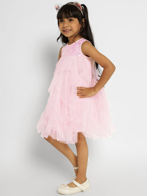 Princess Layered Tulle Dress