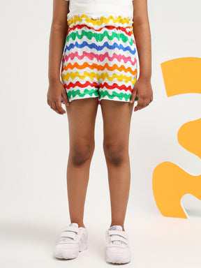 Zig Zag Line Shorts