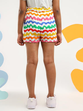 Zig Zag Line Shorts