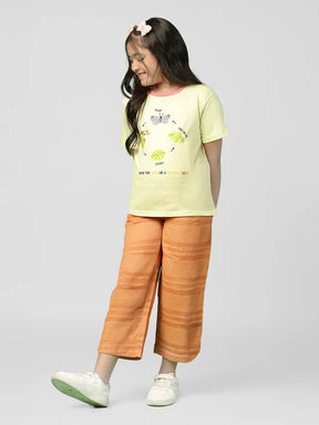 Woody Striped Cotton Pants