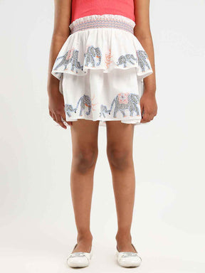 Haathi Tier Skirt