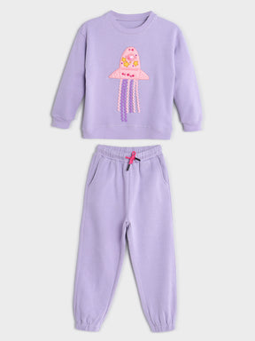 Lilac Rocket Sweat Set