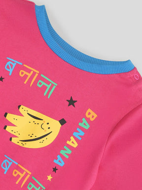 Banana Cotton Tee & Pants Set