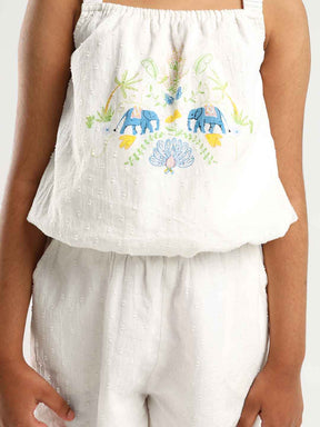 Flora Fauna Top and Shorts Set