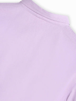 Lilac Drop Shoulder Shirt