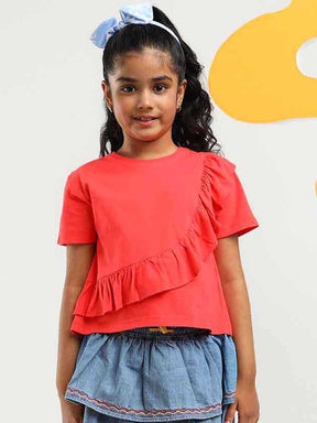 Asymmetric Frill Top