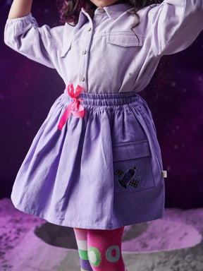 Lilac Satellite Skirt Somersault