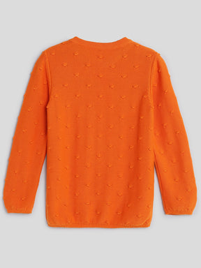 Orange Dot Pullover Somersault