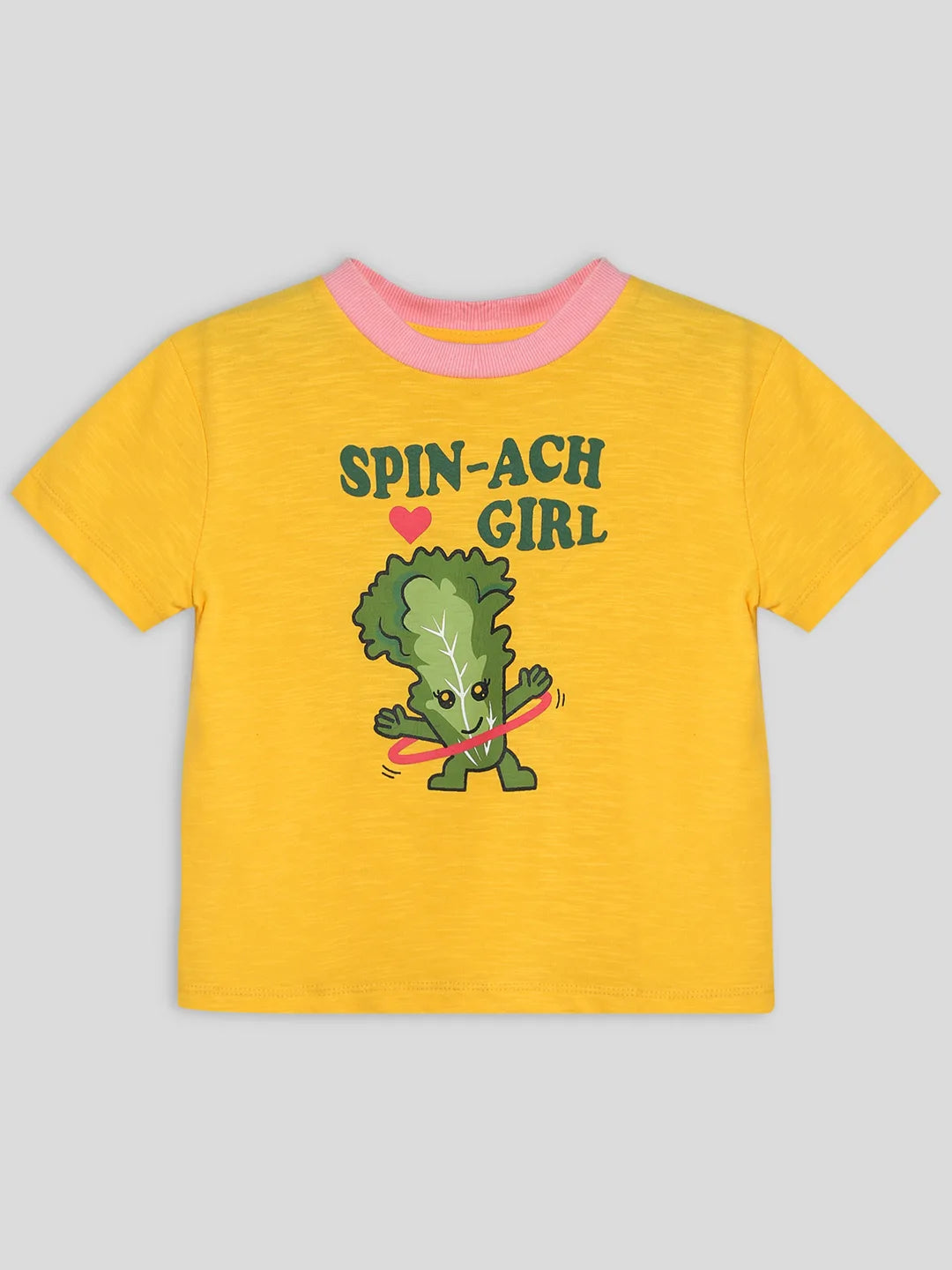 Spinach Girl Cotton Tee