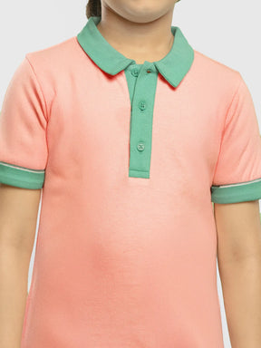 Strawberry Sundae Polo Cotton Tee