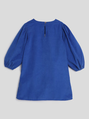 Blue Corduroy Ray Dress Somersault