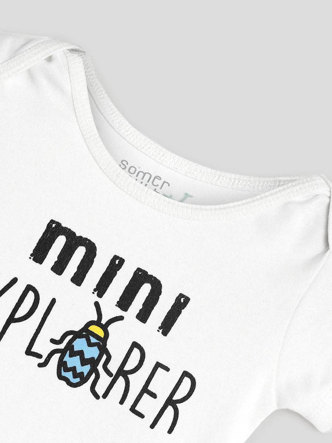 Mini Explorer Cotton Bodysuit