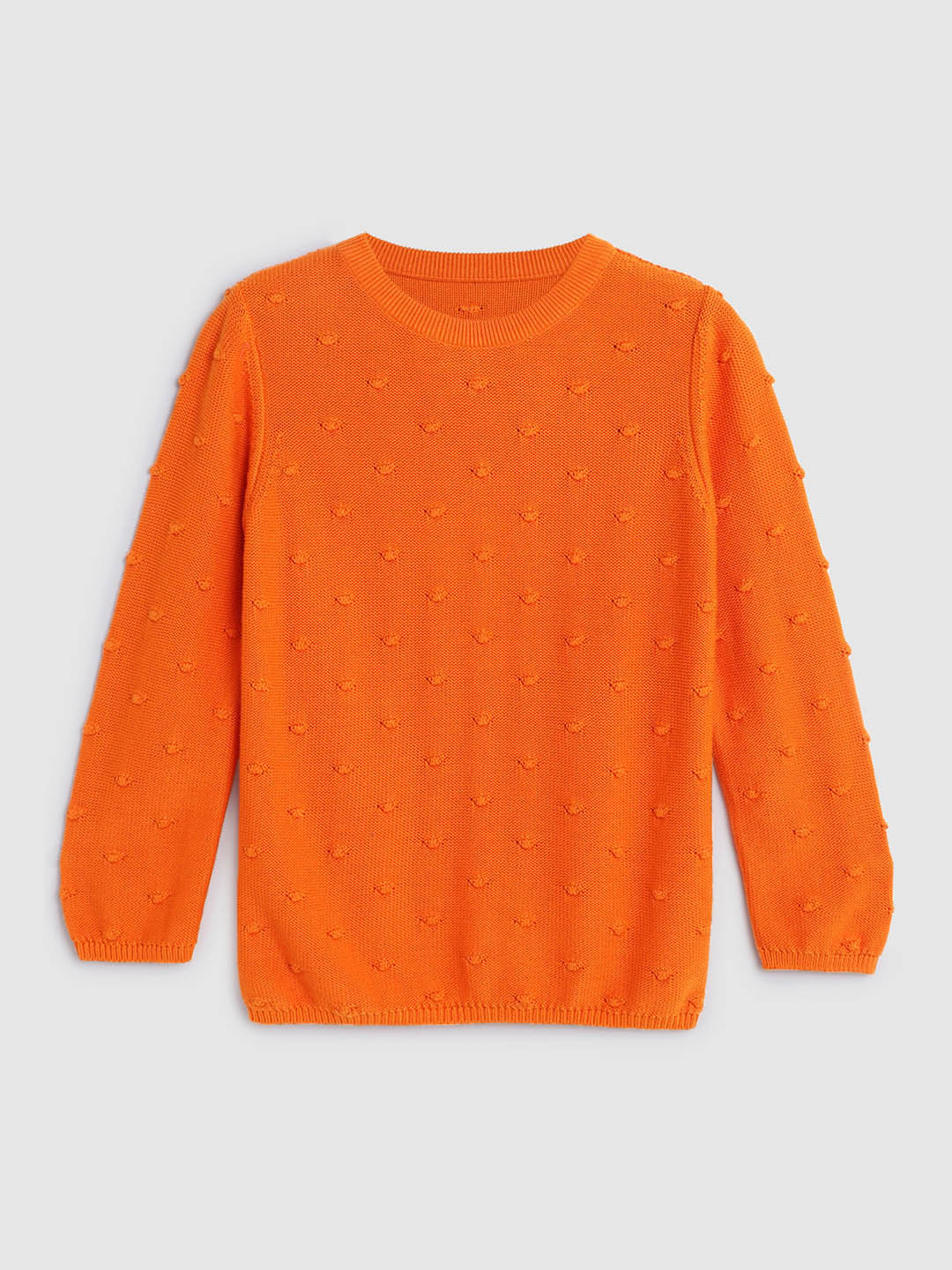 Orange Dot Pullover