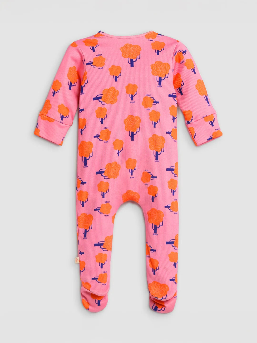 Bloom Footed Cotton Sleepsuit