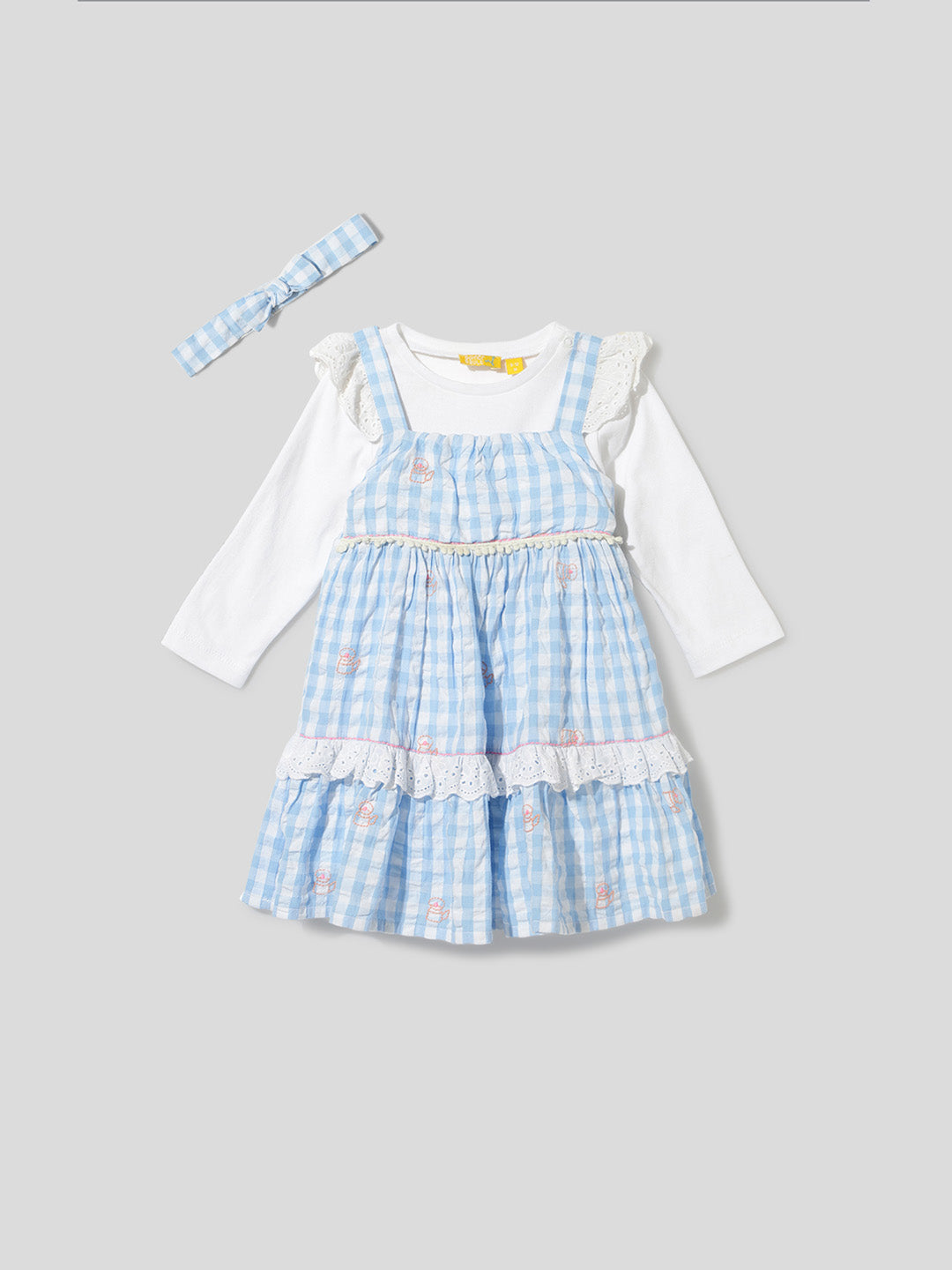 Gingham Dress Somersault