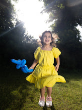 Yellow Pop Schiffli Dress Somersault