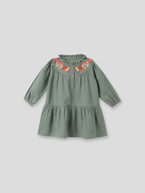 Green Gardenia Dress Somersault