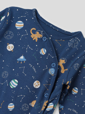 Outer Space Sleepsuit Somersault