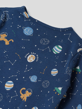 Outer Space Sleepsuit Somersault