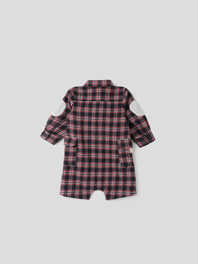 Flannel Half Romper Somersault