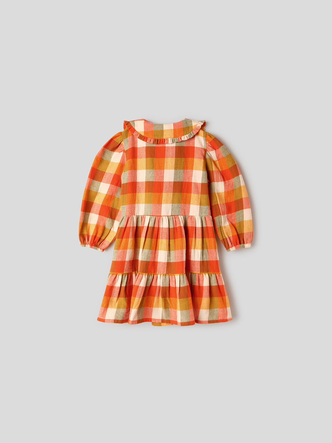 Rainbow Flannel Dress Somersault